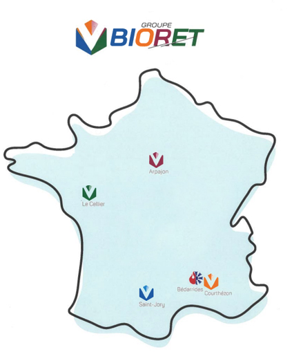 Map Groupe Bioret TBR